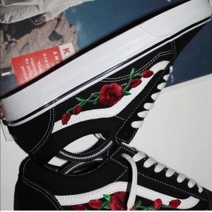 Custom Rose Vans